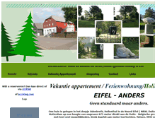 Tablet Screenshot of eifel-anders.nl